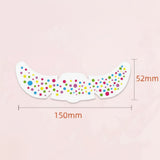 PartyFreckles – Farbenfroh & festlich – Temporäre Gesichtssticker (6er-Set)