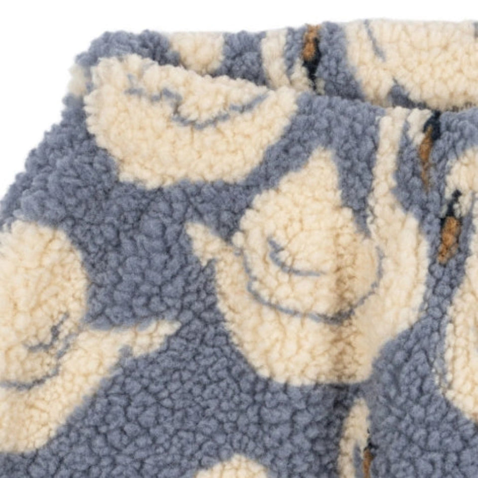 FuzzyPants – Weich & warm – Plüsch-Kinderhose mit verspielten Motiven