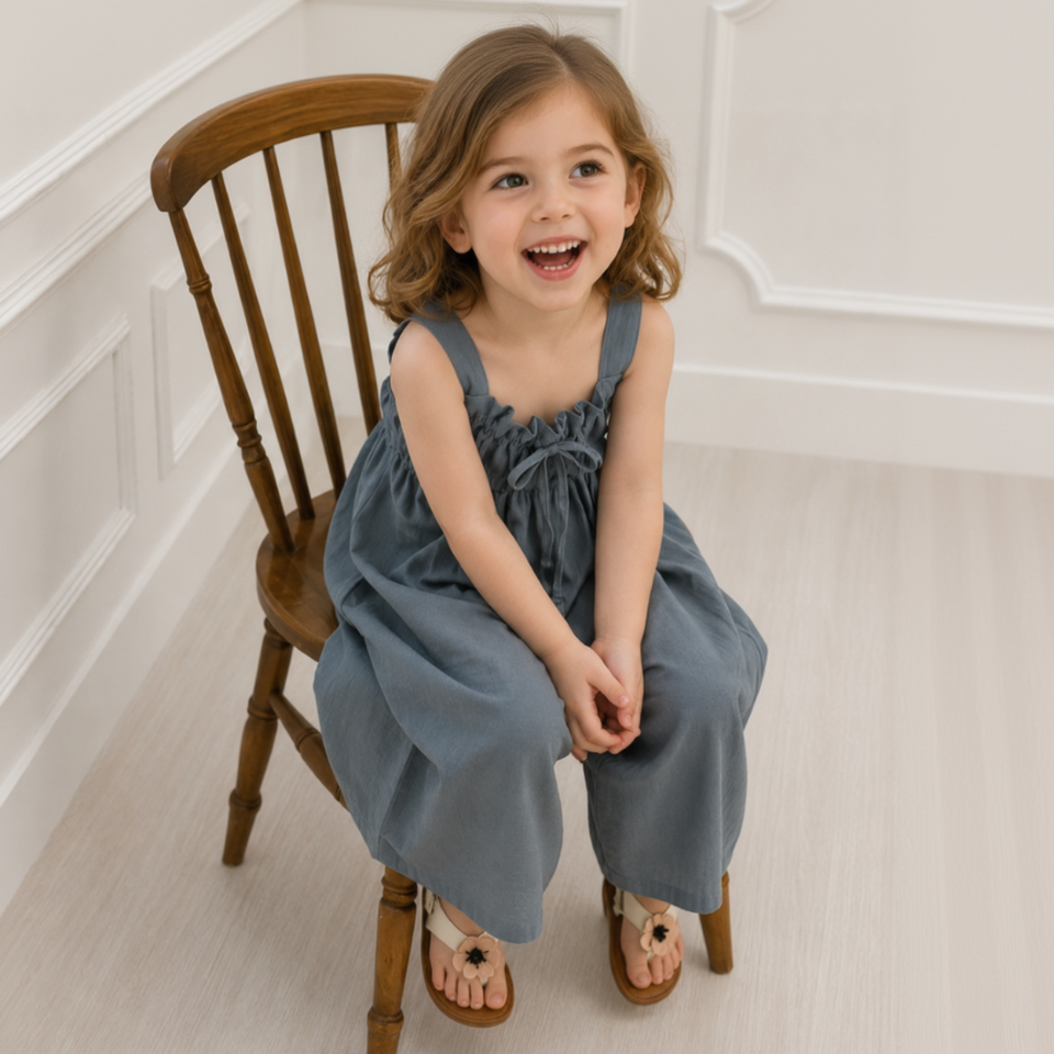 SunnyDays – Elegant & Weich – Jumpsuit mit Schleife