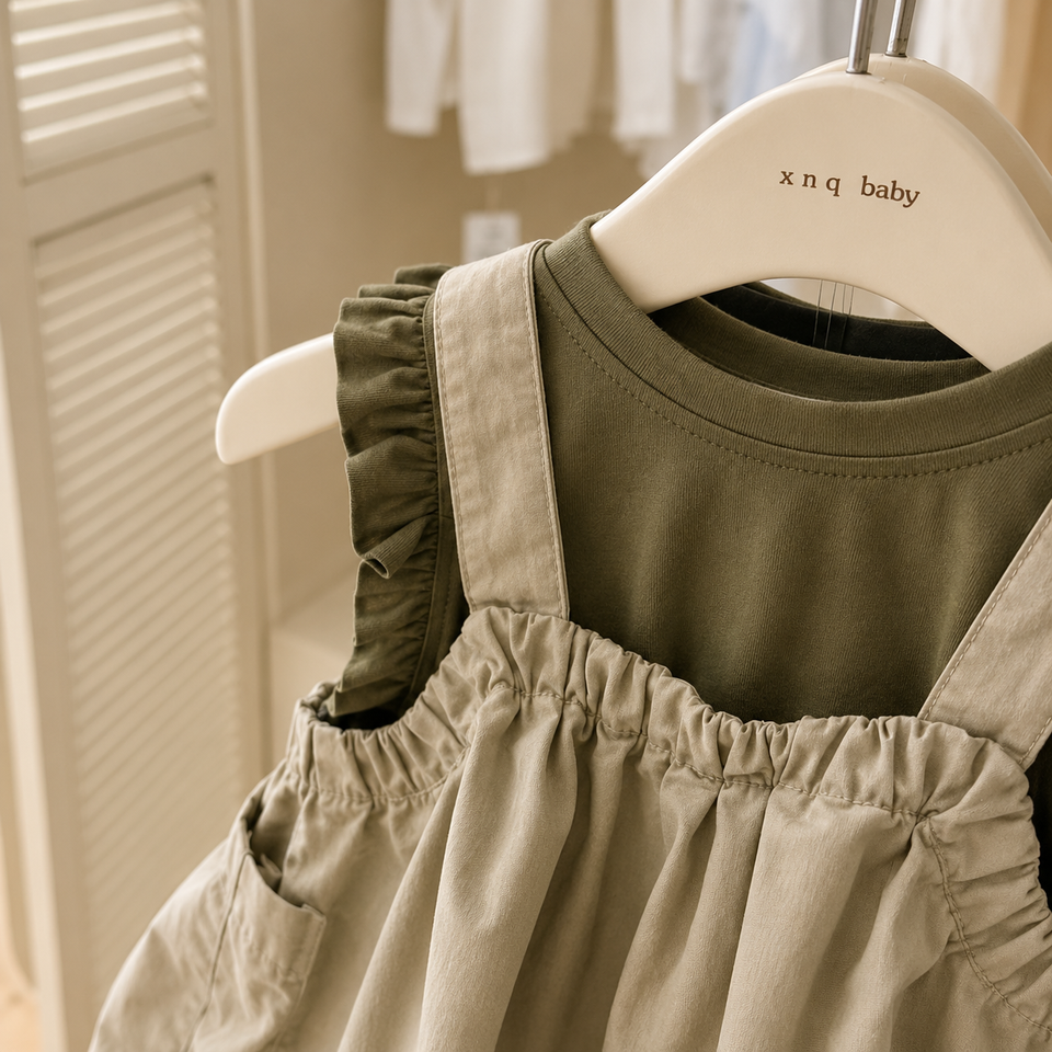 LittleStar – Komfort & Stil – Kinderkleid mit Rüschen für den Sommerlook