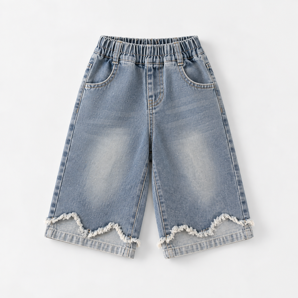 DenimBelle – Trendig & niedlich – 3-teiliges Kinderset aus Denim