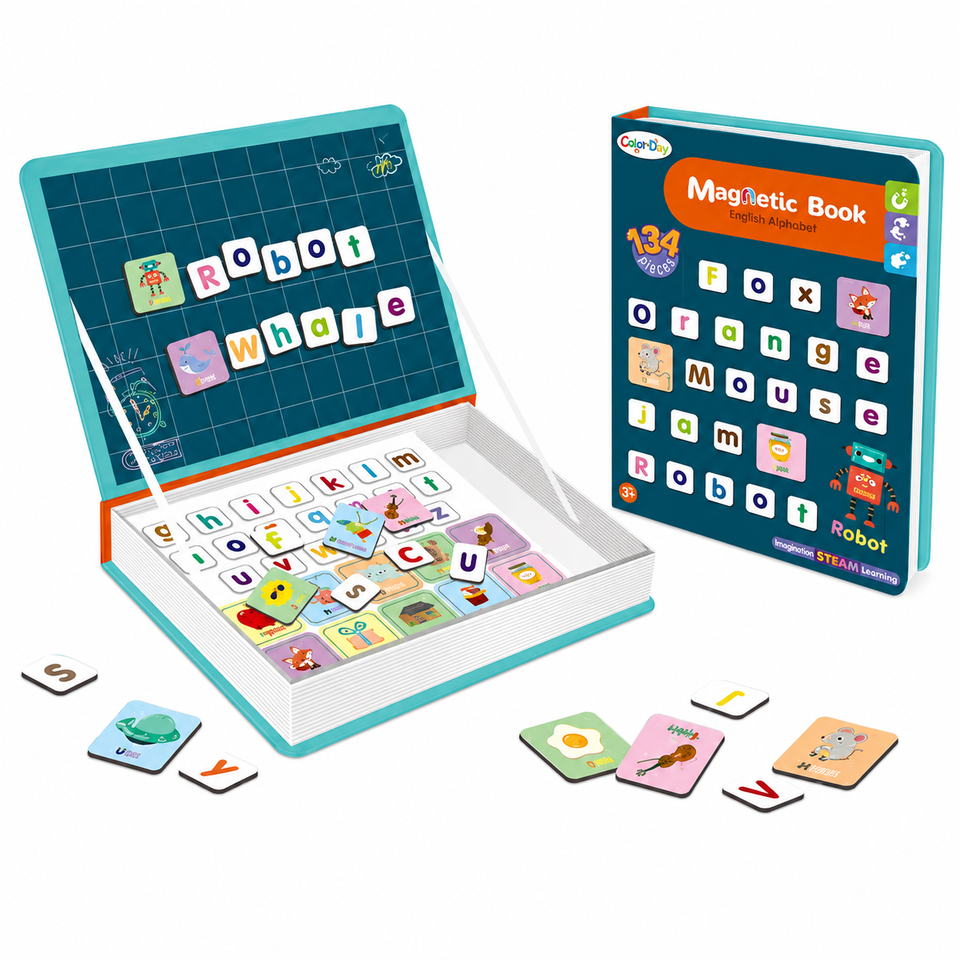 MagniPlay – Lernreich & Kreativ – Magnetisches Rätselbuch