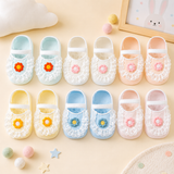 SweetFeet – Weich & niedlich – Babysocken mit Blumen und Spitze