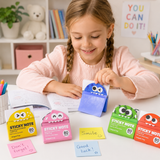 MemoBuddy – Farbenfroh & praktisch – Transparente Haftnotizen