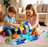 SharkRail – Verspielt & interaktiv – Elektrische Eisenbahnanlage