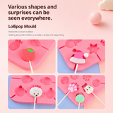 SweetPop – Bewusst verwöhnen – Silikon-Lutscher-Formen-Set