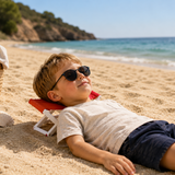BeachNap – Tragbar & leicht – Zusammenklappbare Kopfstütze für Strand und Park