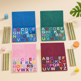 BrainyKids – Lern- und Sinnesförderung – Silikon-Aktivitätsbrett mit Buchstaben
