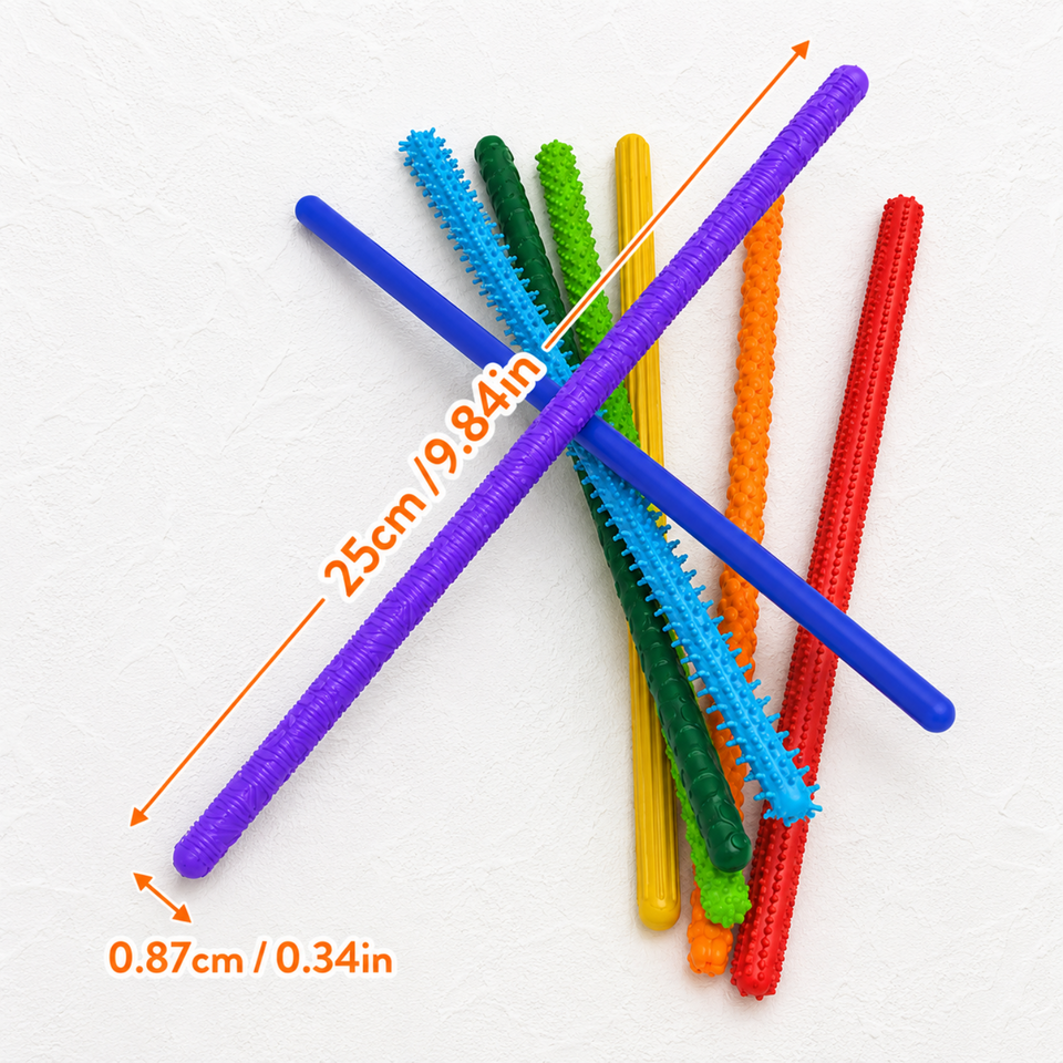 SensoryFlex – Beruhigend & interaktiv – Sensorische Fidget-Sticks