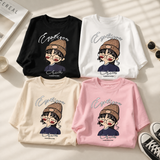 CuteStyle – Trendig & bequem – T-Shirt mit übergroßem Cartoon-Aufdruck
