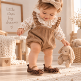 TinyStyle – Niedlich & elegant – Babyschuhe für Mädchen mit Leopardenmuster