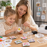 FridgeArt – Kreativ & persönlich – DIY-Acryl-Magnet-Set für den Kühlschrank