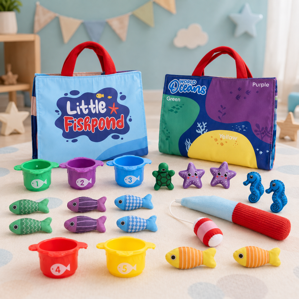 LittleFisher – Lernreich & interaktiv – Montessori-Fischspiel