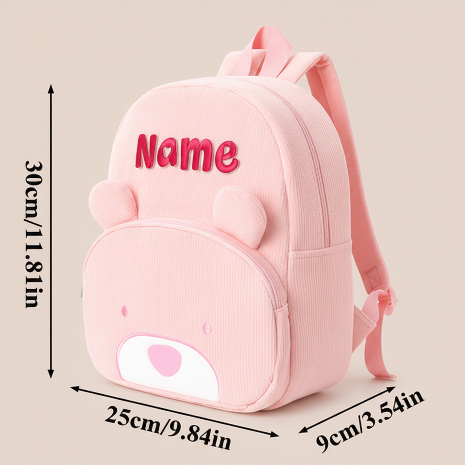 MyLittleBag – Persönlich & Niedlich – Personalisierter Kinderrucksack mit Namen und Tiermotiv