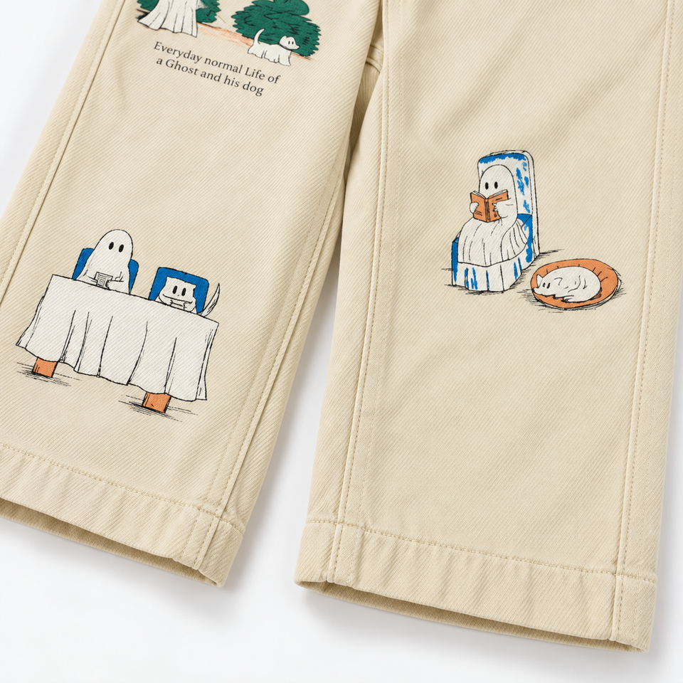 TrendStyle – Trendig & bequem – Kinderhose im Jogging-Denim-Stil