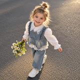 DenimBelle – Trendig & niedlich – 3-teiliges Kinderset aus Denim