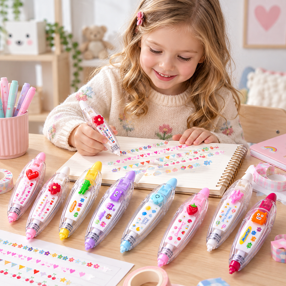 DoodleTape – Dekorative Klebebandrolle für Journaling und Basteln