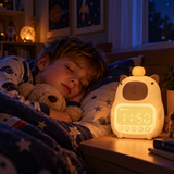 CappyClock – Niedlich & vielseitig – Digitaler Kinderwecker mit Nachtlicht