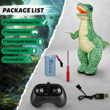 MegaDino – Abenteuerlich & interaktiv – Aufblasbarer ferngesteuerter Dinosaurier