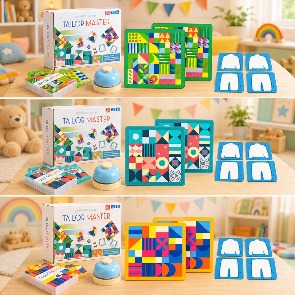 PatternMaster – Lern- und Strategiespiel – Farb- und Form-Zuordnungsspiel