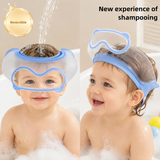 SplashGuard – Bequem & praktisch – Baby-Duschhaube mit Gesichtsschutz