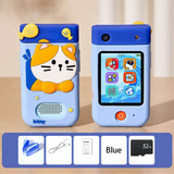 KiddoPhone – Lernreich & interaktiv – Kinder-Smartphone mit Kamera und Spielen