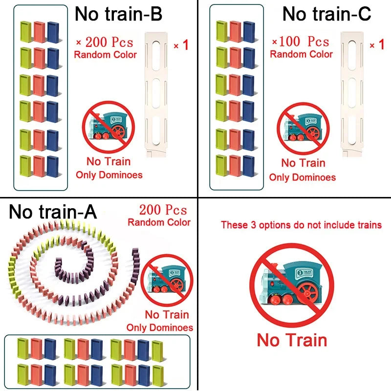 Domino train™ - Magisk Domino Byggetog