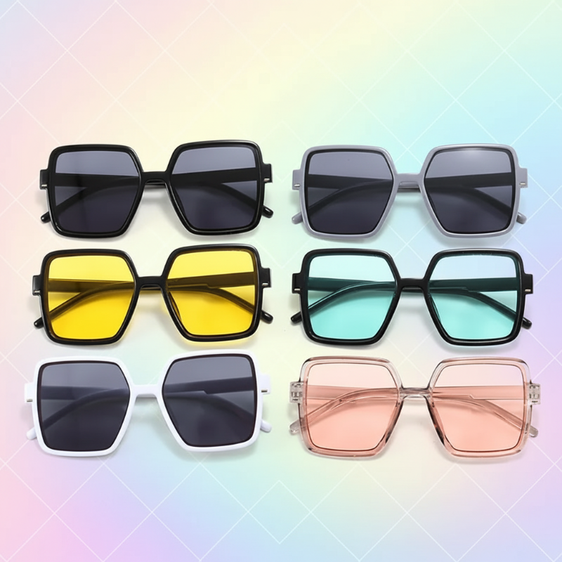 Kids Sunglasses Set – UV-Schutz & Spaß – Kinder-Sonnenbrillen