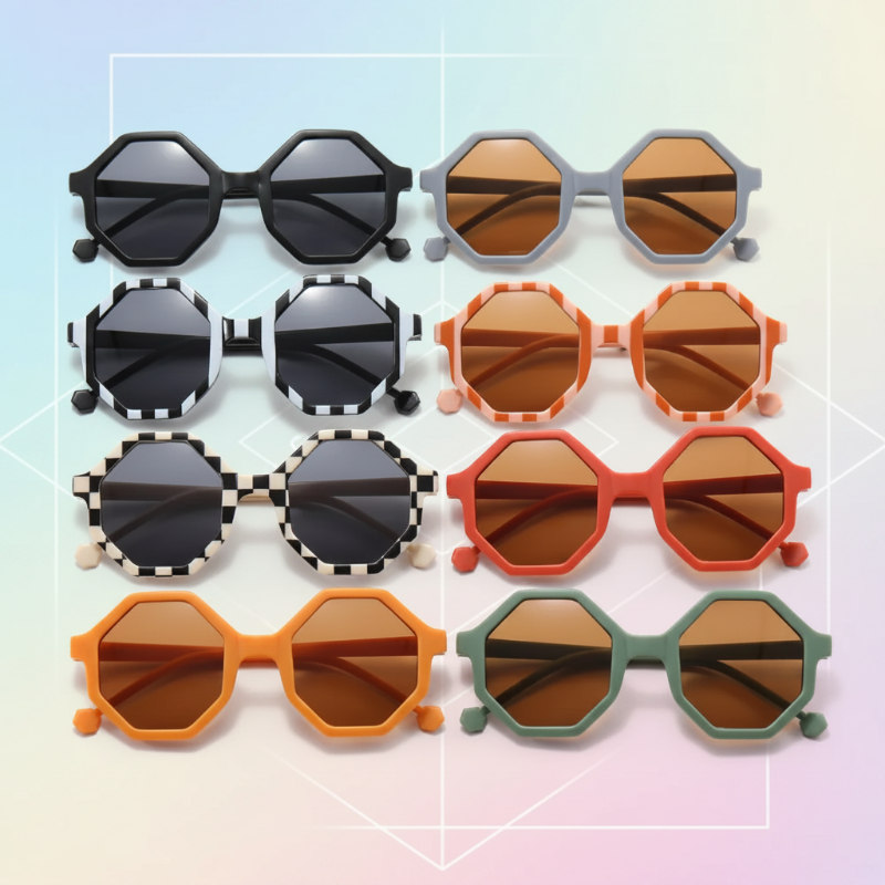 Kids Sunglasses Set – UV-Schutz & Spaß – Kinder-Sonnenbrillen