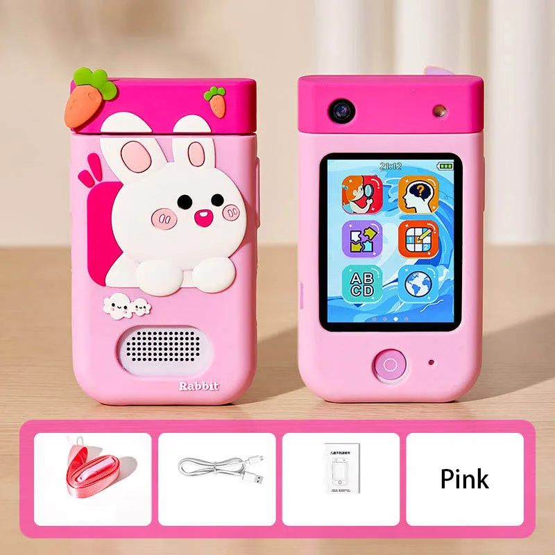 KiddoPhone – Lernreich & interaktiv – Kinder-Smartphone mit Kamera und Spielen