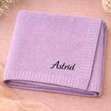 Personalized Baby Blanket – Weich & Einzigartig – Personalisierte, bestickte Baumwolldecke