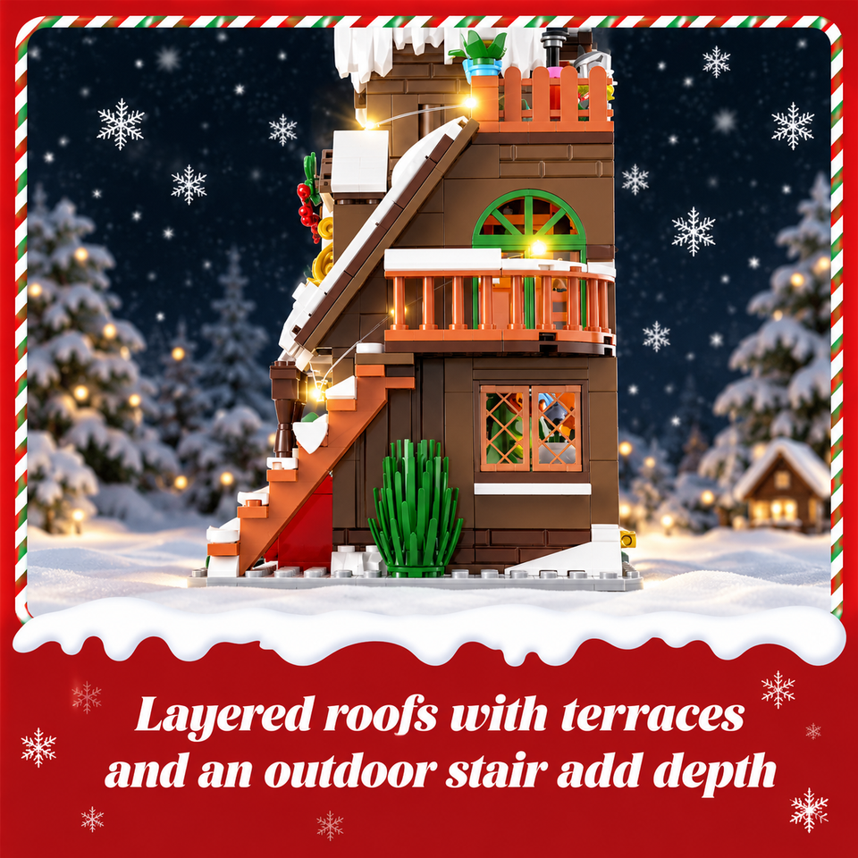 ChristmasHome – Festlich & Kreativ – Weihnachtshaus-Bausatz