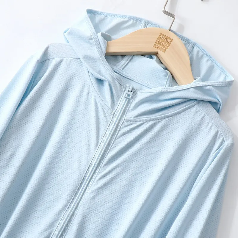 SunnyShield – Leicht & Schützend – UV-schützende Kinderjacke mit Kapuze