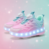 Light-Up Skate Shoes – LED & komfortable – lysende sneakers med rullefunktion