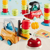 LittleBuilders – Interaktiv & sicher – Gabelstapler-Spielset