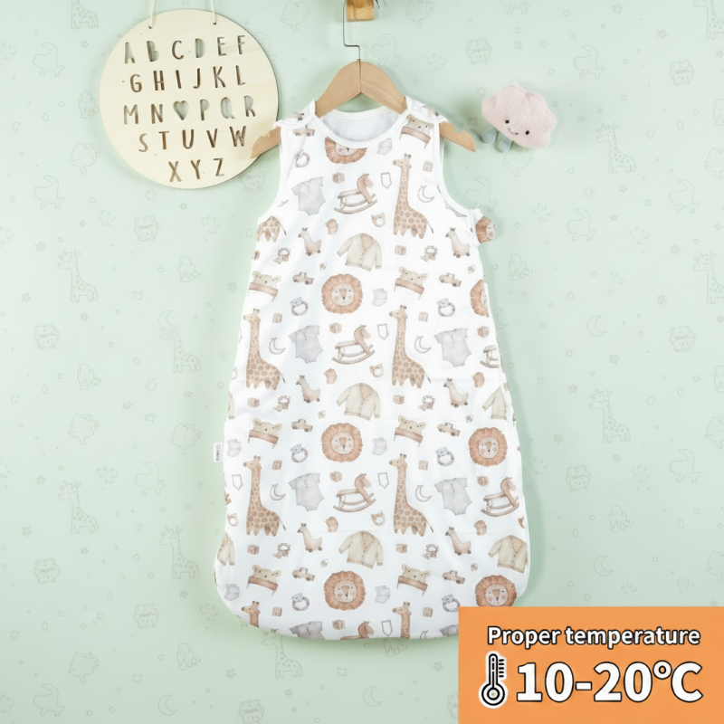 LittleDreams – Blødt og åndbart – Sovepose til baby uden ærmer
