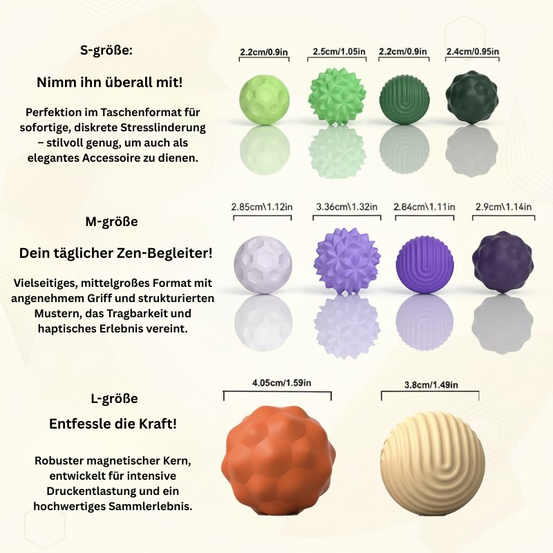 CalmSphere – Sanft & konzentriert – Magnetisches Stressspielzeug