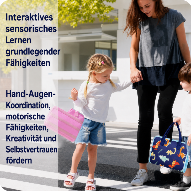 7-in-1 Busy Board – Motorik & Lernen – Aktivitäten-Tafel