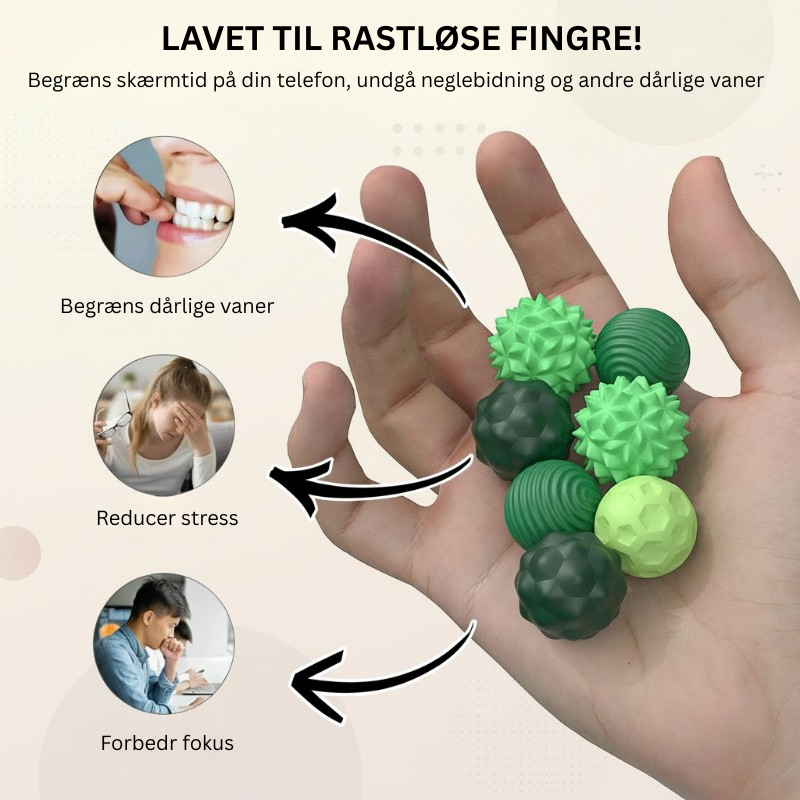 CalmSphere – Blødt & fokuseret – Magnetisk stresslegetøj
