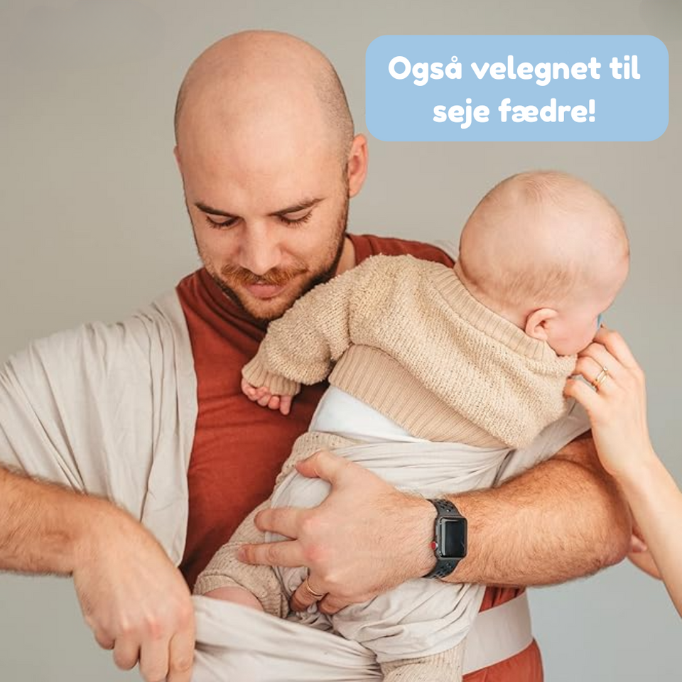 SoftNest - Komfortabel, åndbar og sikker – ergonomisk bæresele til babyer