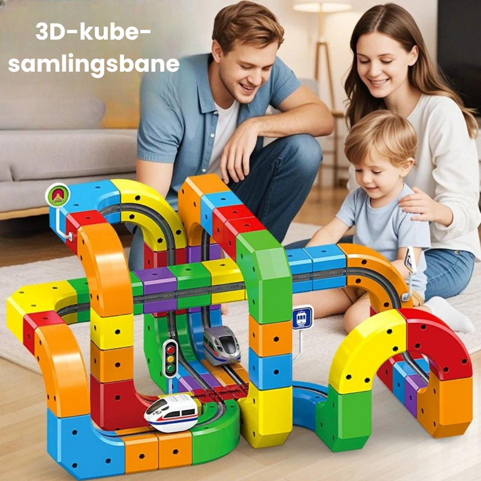 DIY Cube Track – Kreativ & Aktiv – Kreativ DIY-togbane