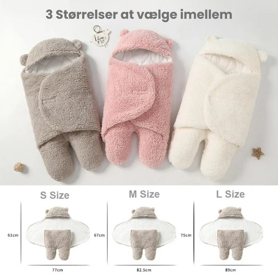 SnuggleBear™ - vikletæppe til baby