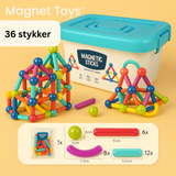 Magnet toys™ - Udvikling af kreativitet - Magnetiske pinde