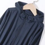 SunnyShield – Leicht & Schützend – UV-schützende Kinderjacke mit Kapuze