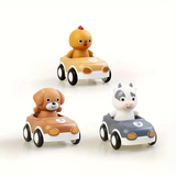 AnimalRide – Verspielt & niedlich – Tierautos aus Silikon (3 Stück)