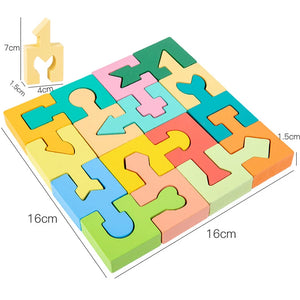 Woods™ - Montessori Formenpuzzel