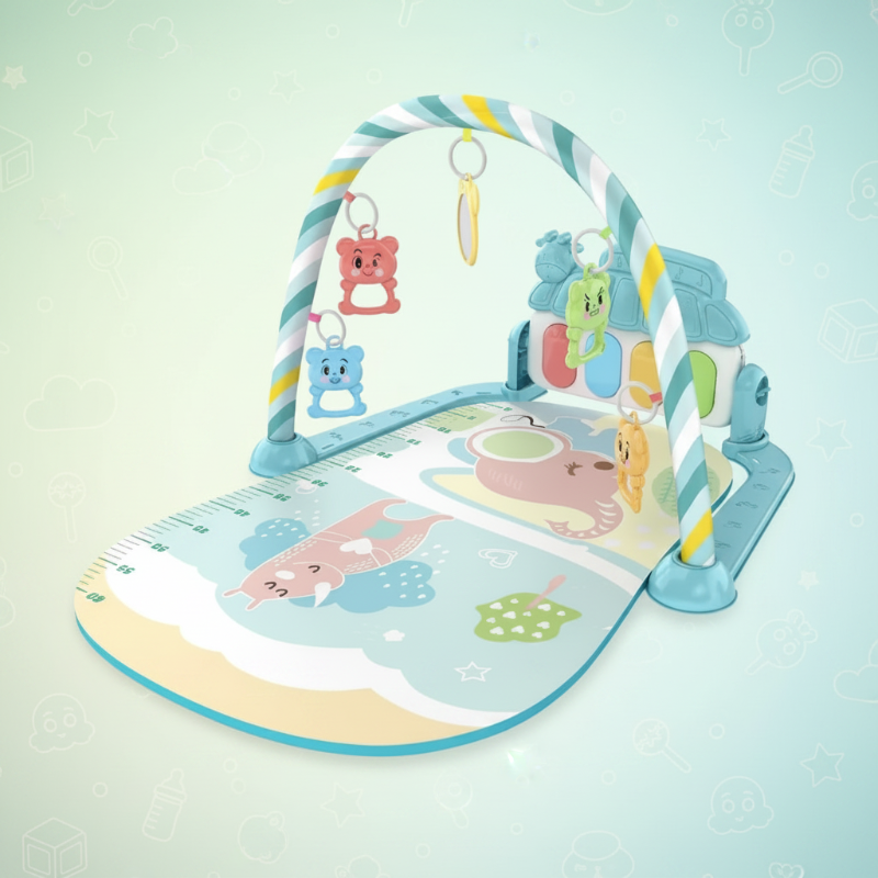 Musical Baby Play Gym – Farbenfroh & lehrreich – Baby-Gymnastikmatte