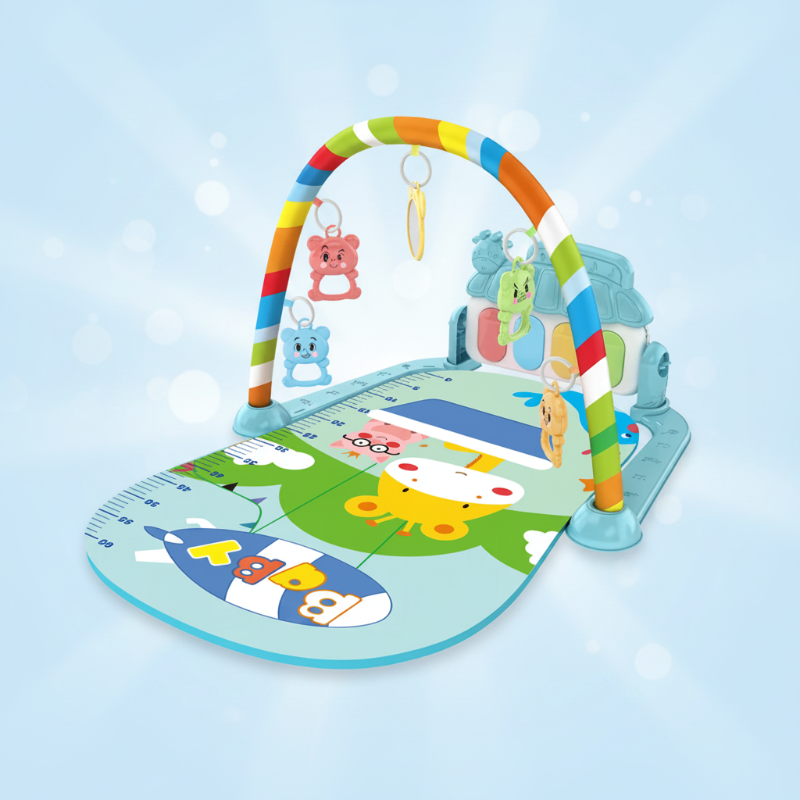 Musical Baby Play Gym – Farbenfroh & lehrreich – Baby-Gymnastikmatte