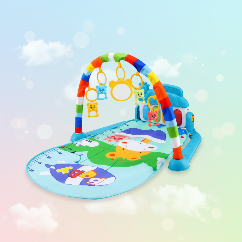 Musical Baby Play Gym – Farbenfroh & lehrreich – Baby-Gymnastikmatte