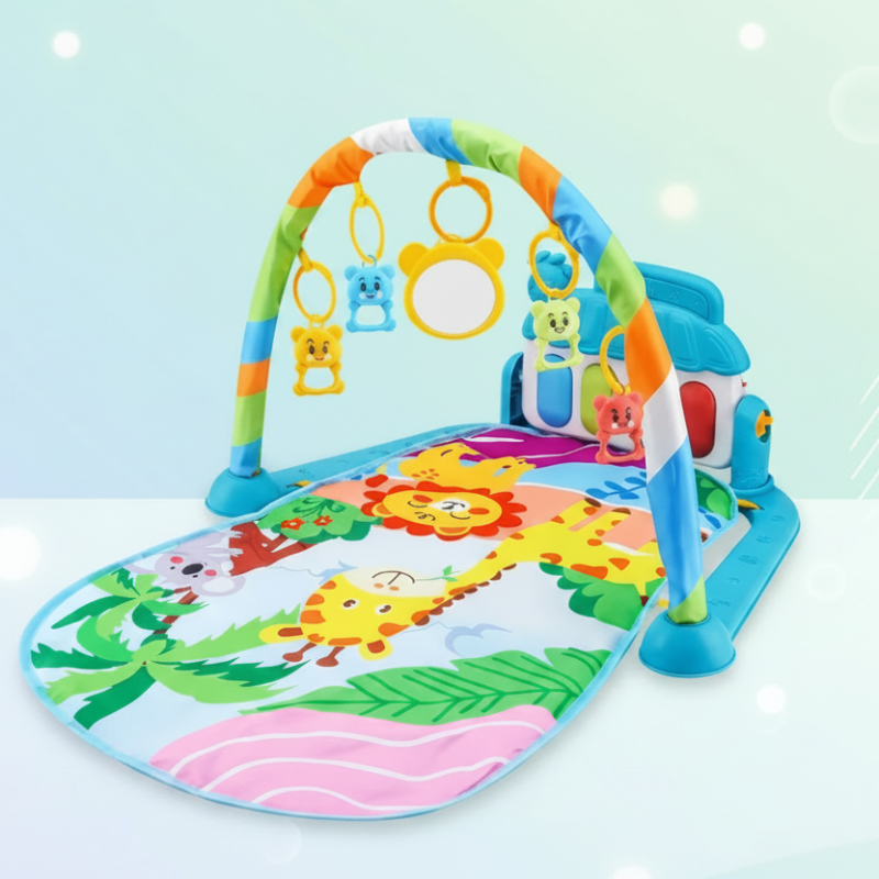 Musical Baby Play Gym – Farverigt og lærerigt – Baby Gym-tæppe